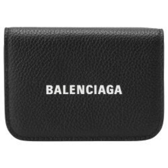 BALENCIAGA Cash Wallet Tri Black - Picture 1 of 3